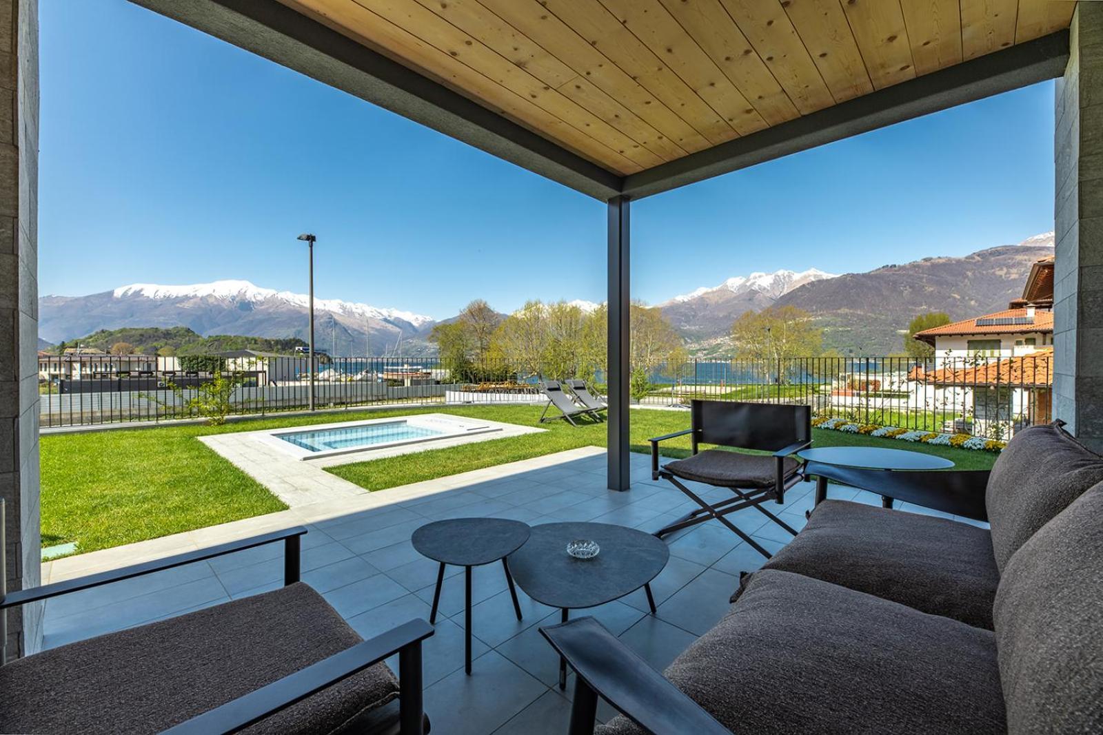 Lago Dorato Luxury Apartments & Villa - Lake Como View コーリコ エクステリア 写真
