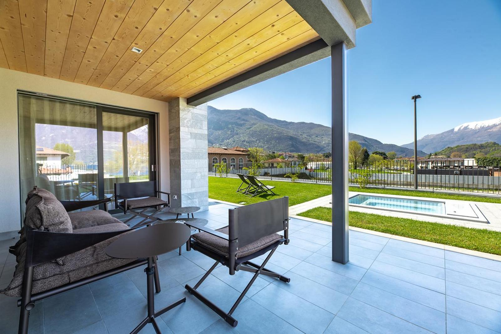Lago Dorato Luxury Apartments & Villa - Lake Como View コーリコ エクステリア 写真